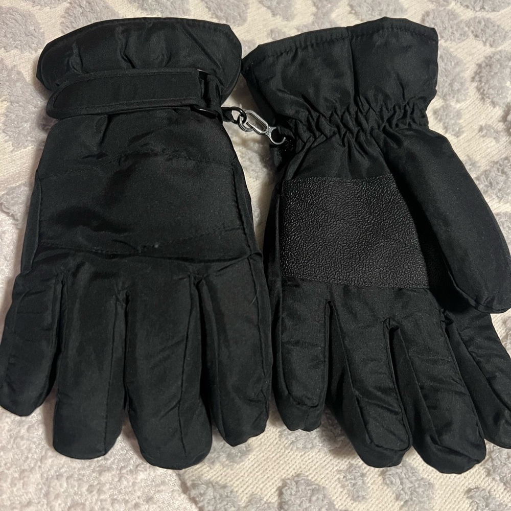 Women's Black Winter Gloves